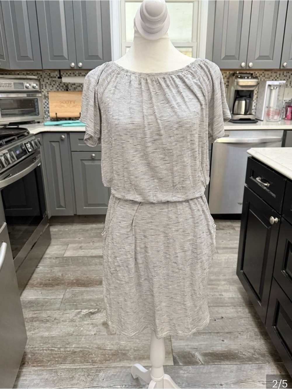 GAP Light Gray Mini Dress Small